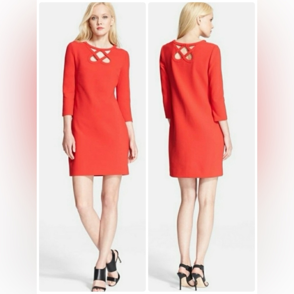 Diane Von Furstenberg Carmen  Cutout Ceramic Dress